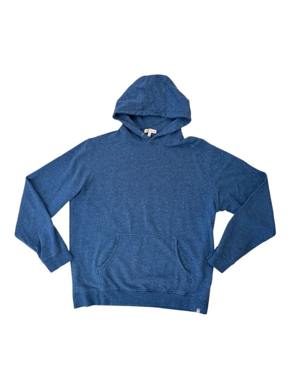 Peter Millar Hoodie Men's Large Blue Heather Pullover Sweatshirt MA22K45